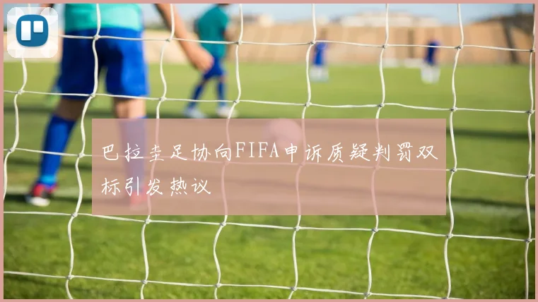 巴拉圭足协向FIFA申诉质疑判罚双标引发热议